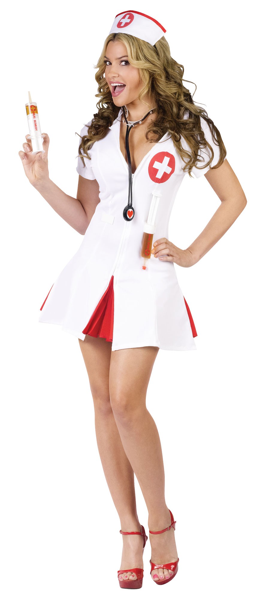 Cl763 Say Ahhhh Nurse Hospital Medical Doctor Fancy Costume Stethoscope