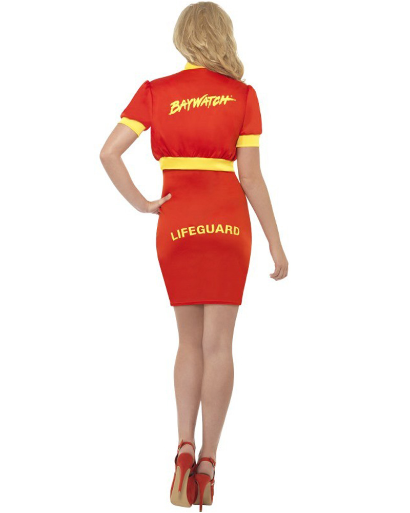 Cl182 Baywatch Lifeguard Beach Patrol Sexy Ladies Fancy Dress Costume Outfits