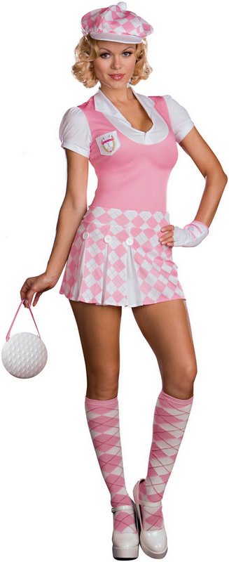 G40 Ladies Golf Dress Sports Fancy Dress Halloween Adult Costume Outfit ...