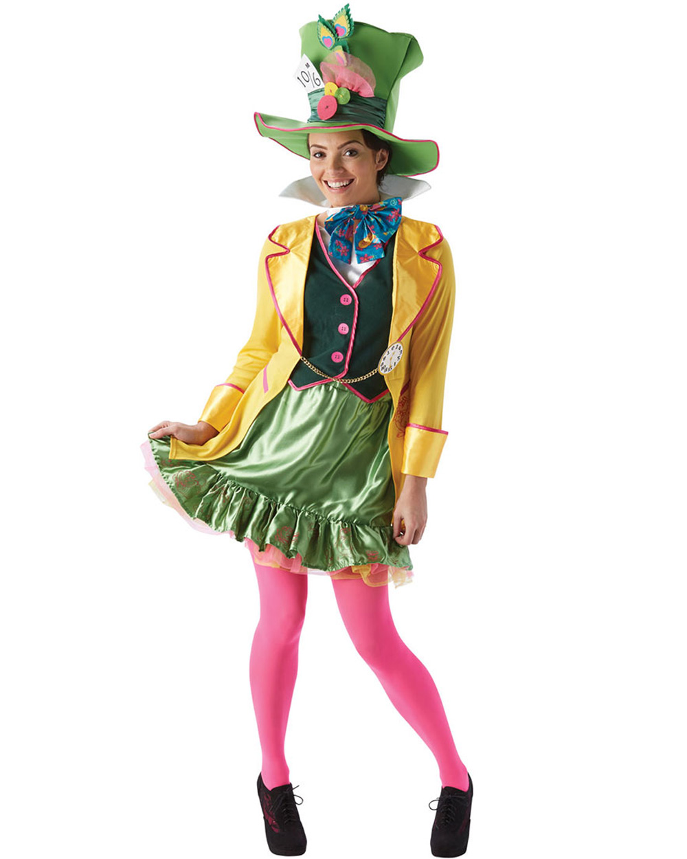 CL611 The Mad Hatter Costume Tea Party Alice In Wonderland Fancy Dress ...