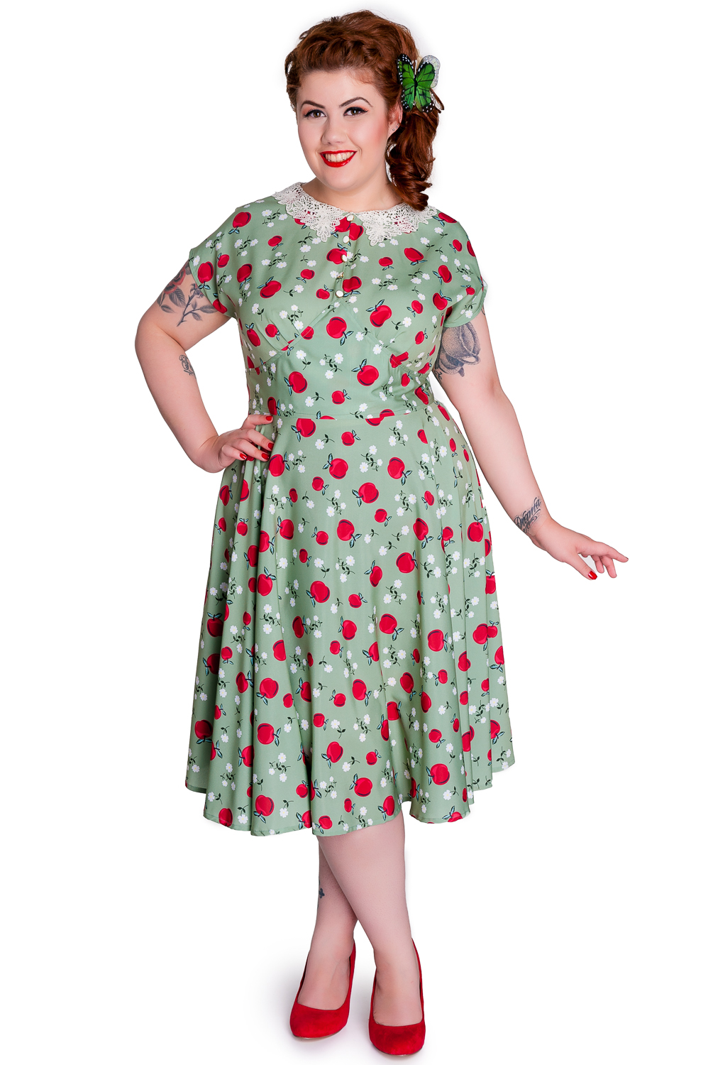 RKP44 Hell Bunny 50’s Francine Rockabilly Swing Tea Vintage Pin Up Plus ...