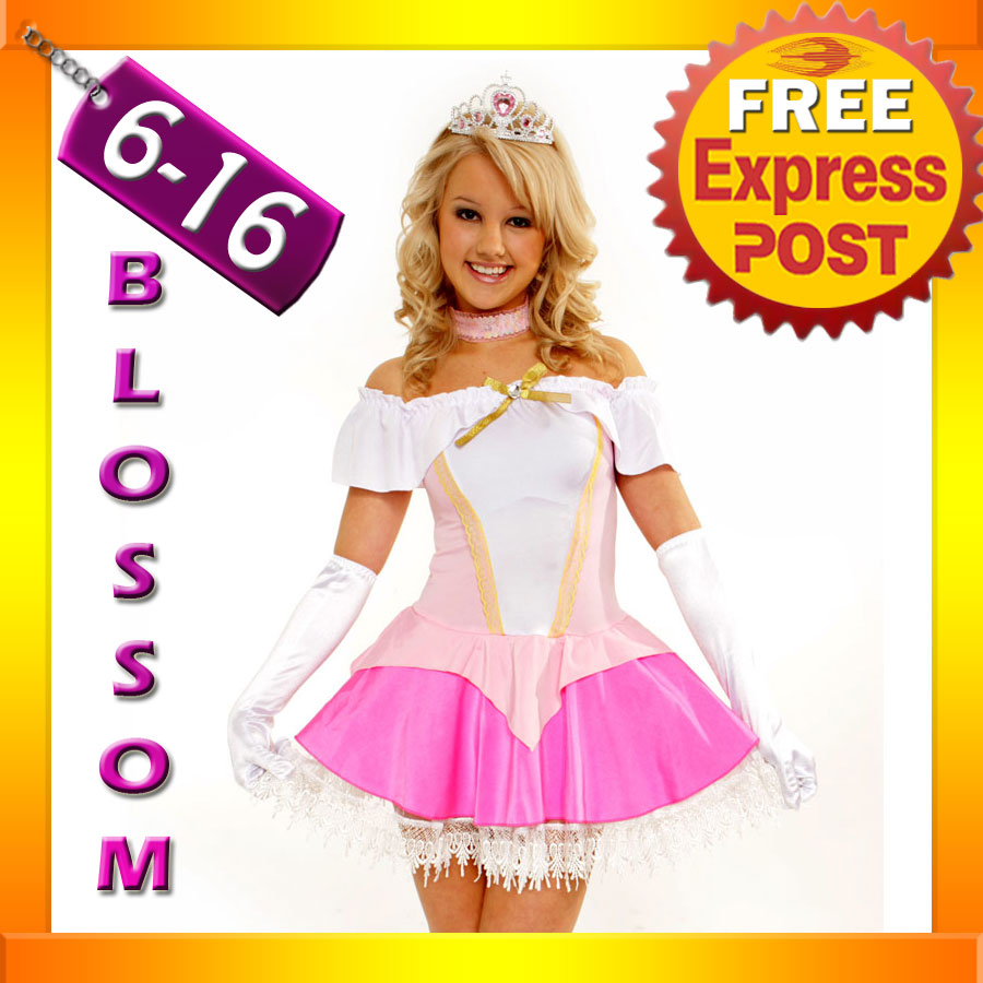 884 Sleeping Beauty Princess Aurora Fancy Dress Costume  