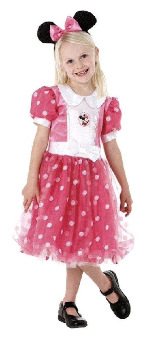 CK207 Disney Princess Pink Minnie Mouse Fancy Dress Girl Child Book ...
