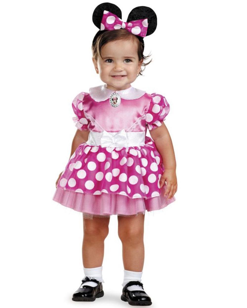 CK501 Pink Minnie Mouse Infant Disney Mini Girls Birthday Fancy Dress ...