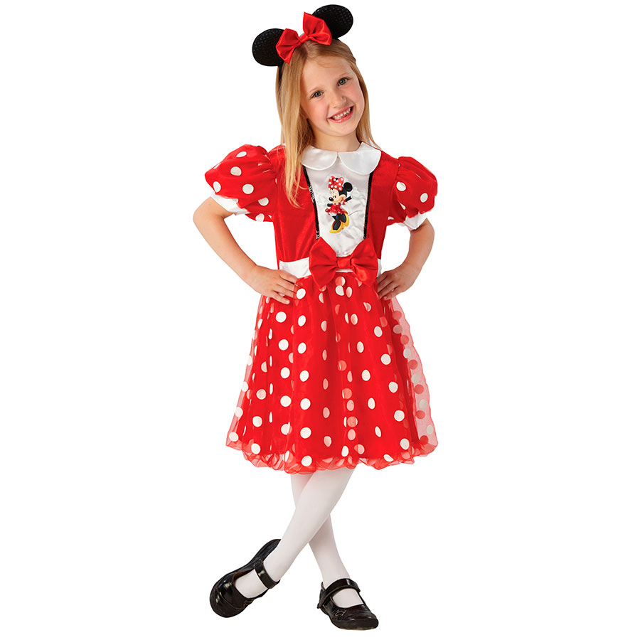 CK201 Disney Princess Red Glitz Minnie Mouse Dress Girl Child Book Week ...