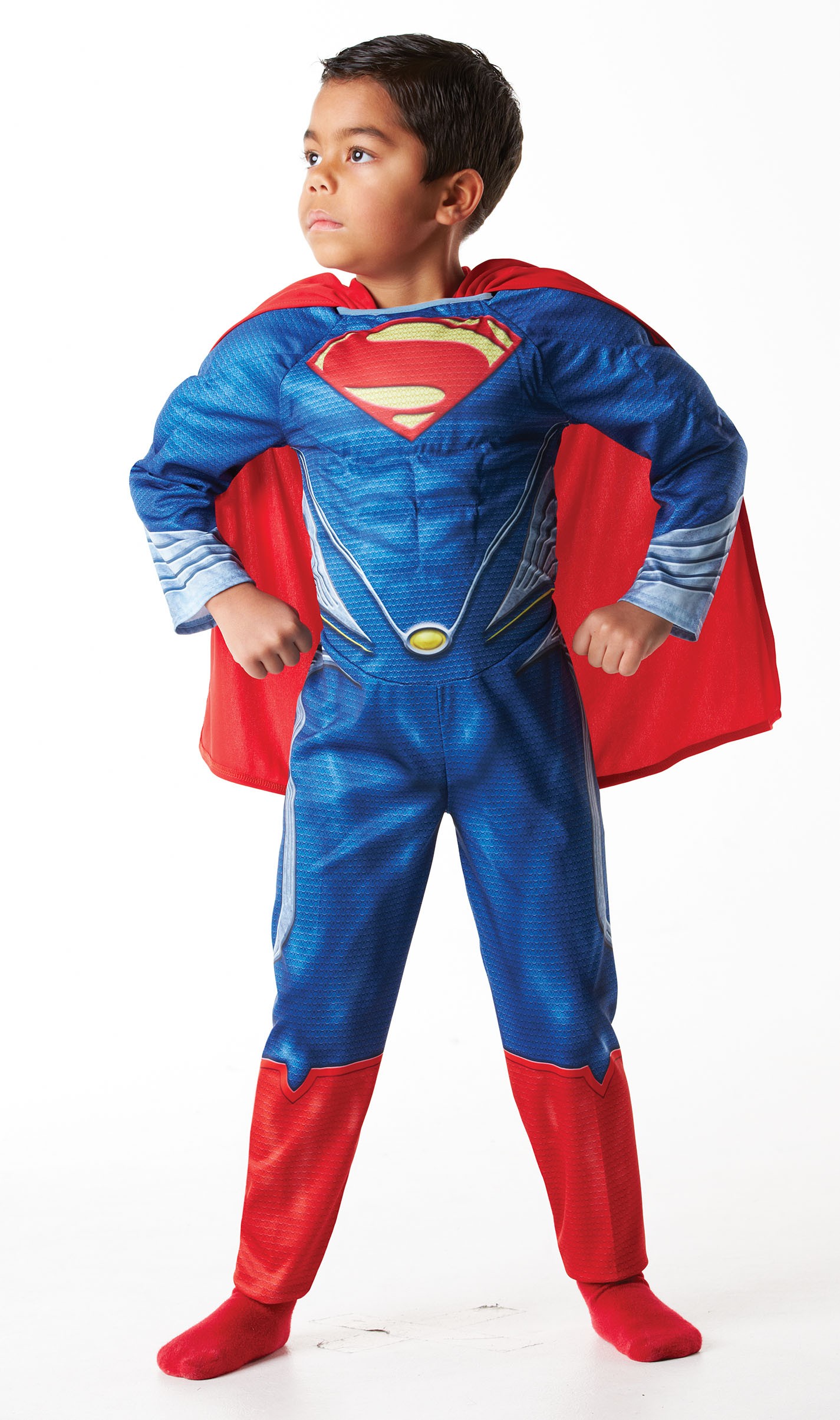 CK195 Superman Muscle Chest Superhero Hero Child Boys Book Week Costume ...